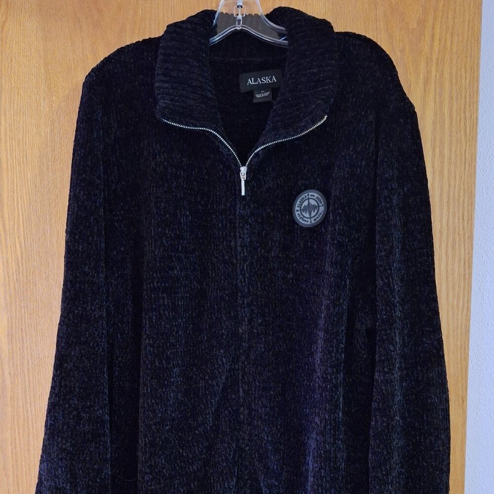 Woman's Full Zip-Front Sweater